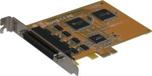 Carte PCI EXPRESS 8 ports série RS-232 16C550 sorties DB9 SUNIX